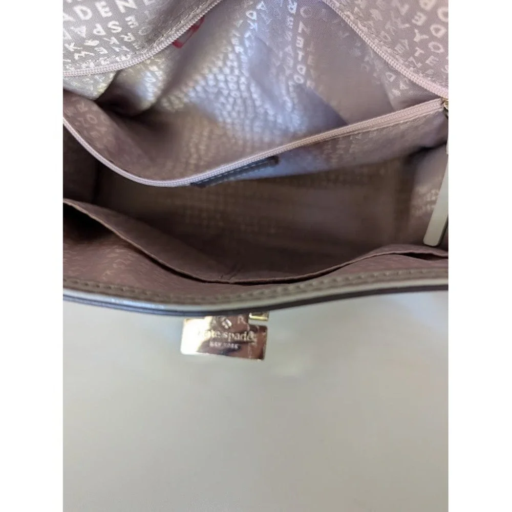Kate Spade New‎ York Doris Knightsbridge Croc Embossed Patent Leather Satchel